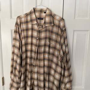 Burberry London Nova Check Cotton Button Down Shirt